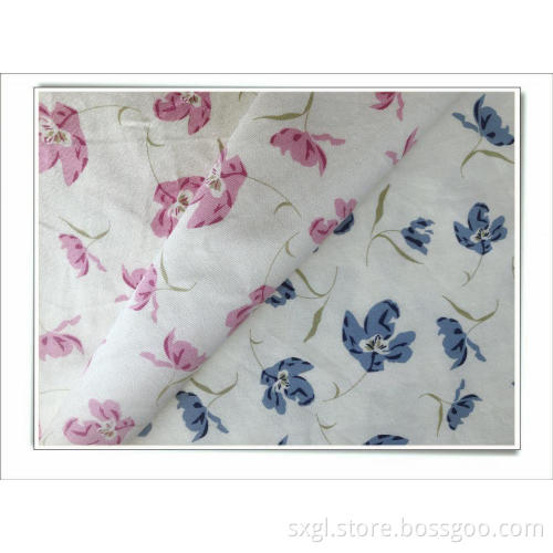 98%Cotton 2%Spandex Twill Print Fabric